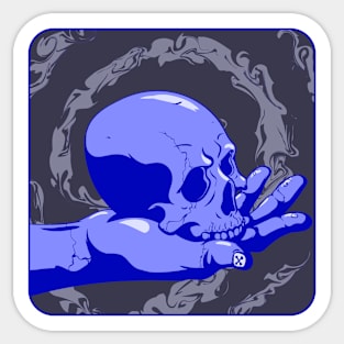 Skull Gift #4 Sticker